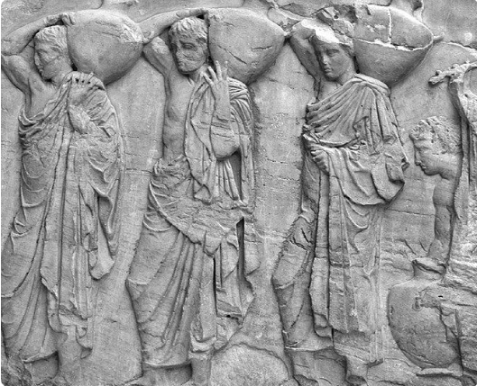 Society, classes, bureaucracy, women and slaves